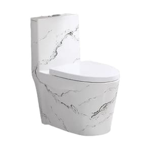 Vaso Sanitario Adamas Monobloco Adm-854m Marmorizado Branco