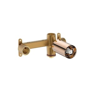 Base de Embutir Monocomando para Lavatório de Parede Insígnia Rose