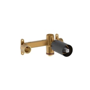 Base de Embutir Monocomando para Lavatório de Parede Insígnia Preto