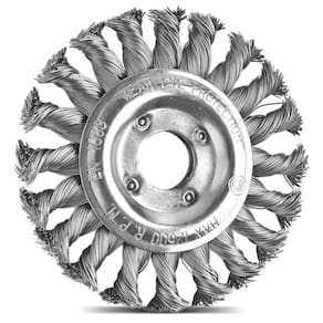 Escova Circular Arame Entrançado 4.1/2``x1/2`` Tramontina Pro Tramontina