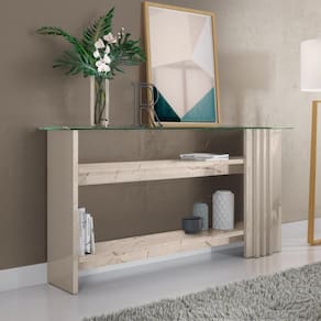 Aparador 2 Prateleiras Ulisses Calacata Off-white