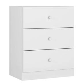 Cômoda Infantil Louise 3 Gavetas Branco Ajl