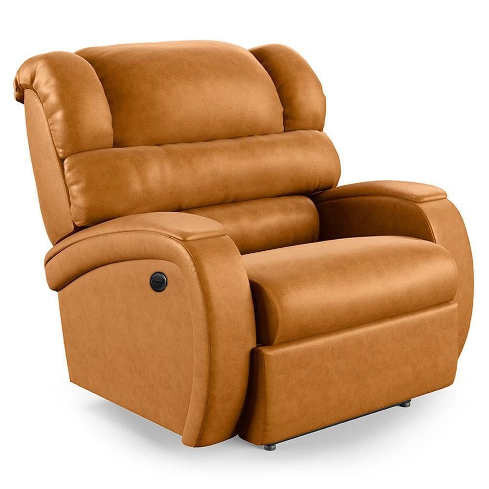 Poltrona Do Papai Reclinável Napoli Controle Power Elétrico Pu Fh1 Whisky