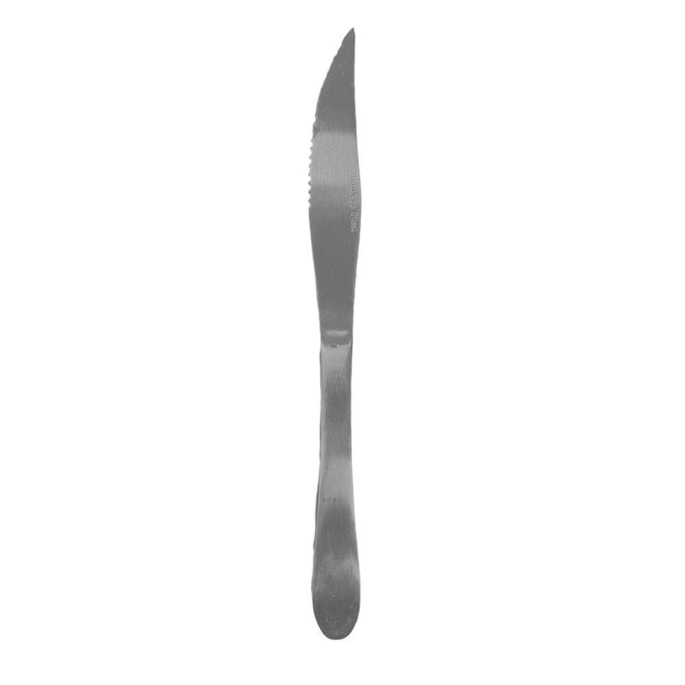 Faca De Mesa Em Aço Inox Refeição Gourmet 23cm