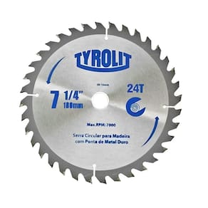 Disco Serra Circular 7.1/4`` 20mm 24 Dentes Tyrolit