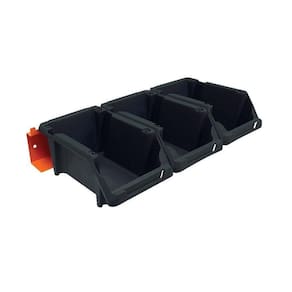 Suporte Com 3 Gavetas N3 Preto Parede E Painel Presto