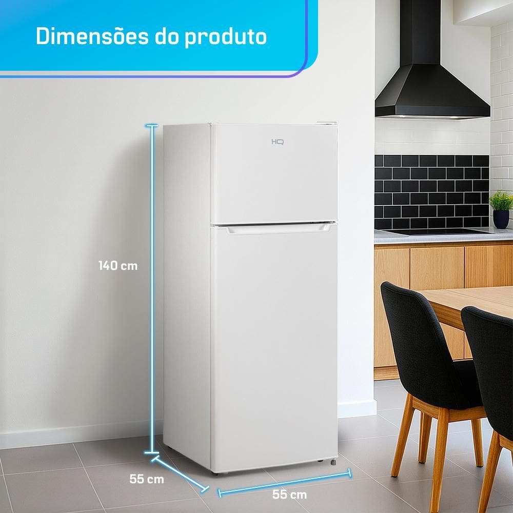Geladeira Refrigerador HQ Defrost 230 Litros | Casas Bahia