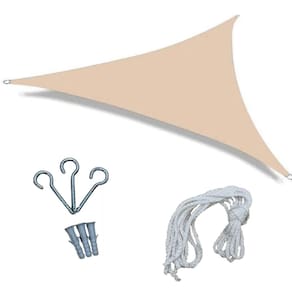 Tela Toldo Sombreamento Multiuso 3,6Mt Areia +Kit Instalação