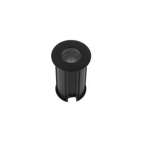 Embutido de Solo Led Nordecor Mies 6441 2W Bivolt Preto 3000K Luz Amarela