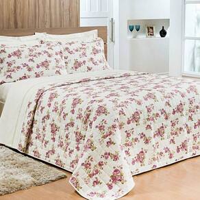 Cobre Leito 200 fios 3 Peças Verona 193x203cm
