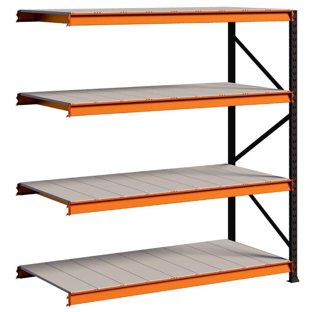 Porta Pallet 2000kg Continuação 180x80 Com Bandeja de Aço 4 Níveis MPP500 Amapá