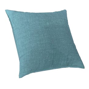 Capa de Almofada Decorativa Moderna 50x50cm Suede Verde Água