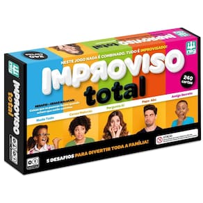 Jogo De Tabuleiro Improviso Total - Nig 1148