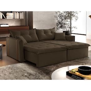 Sofá Cama e Reclinável SP 2,05m 03 Lugares Txr