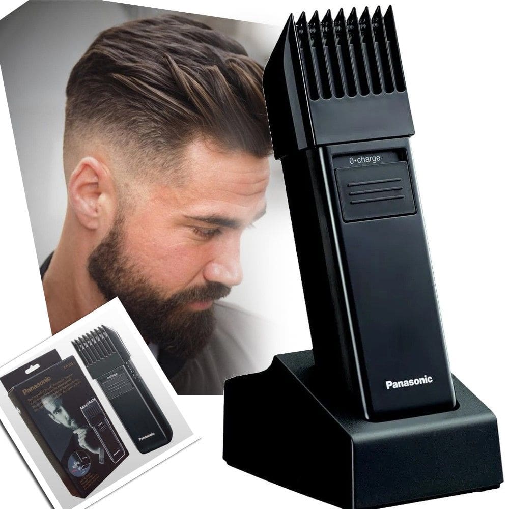 Máquina Cortar Cabelo Barba Acabamento Panasonic Er389x Sem Fio Bateria Recarregável