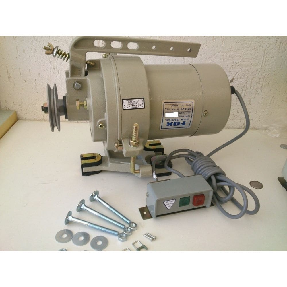 Motor Industrial Importado P/ Máquina De Costura 110/220v