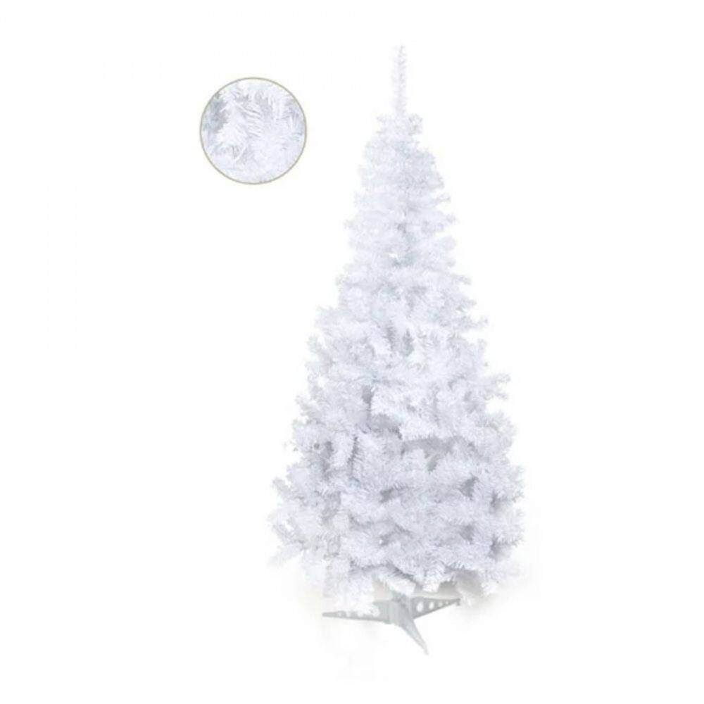 Árvore De Natal Portobelo Branca 180cm Cromus