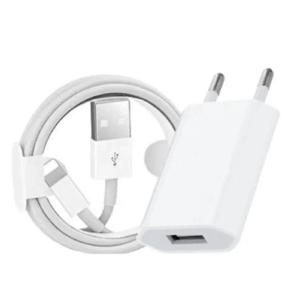 Kit Cabo+ Fonte Carregador Completo USB