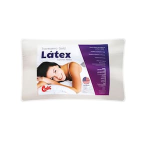 Travesseiro Castor Gold Star Látex Médio 45x65x13cm