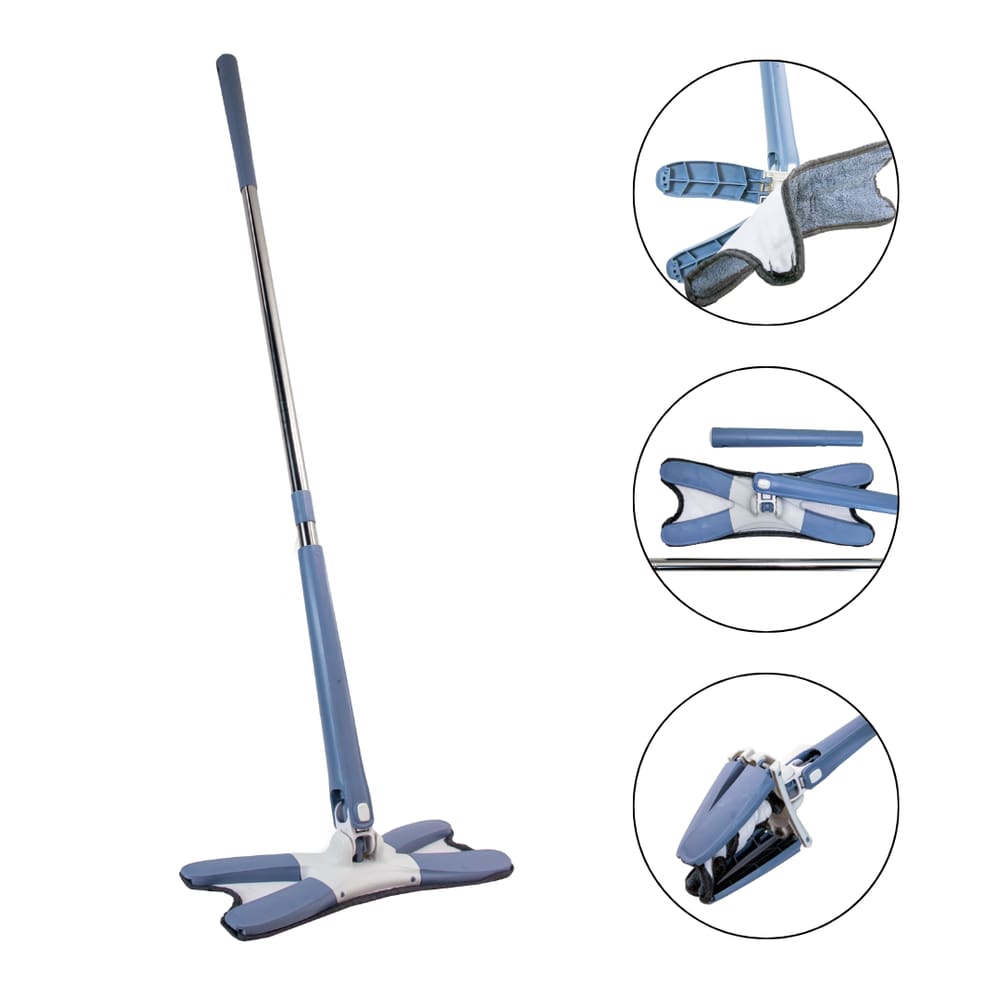 Rodo Mop Esfregão Giratório Lava e Seca Fasterr - FST022