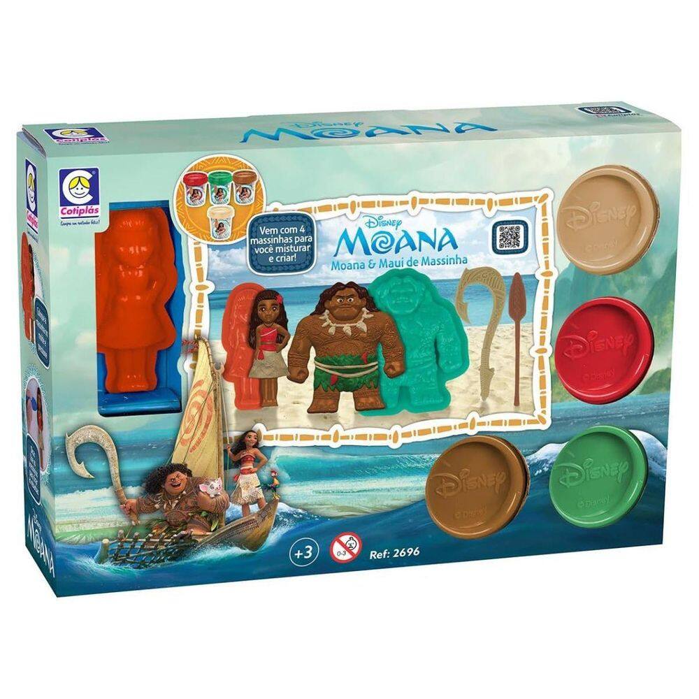 Massinha - Disney - Moana e Maui COTIPLAS