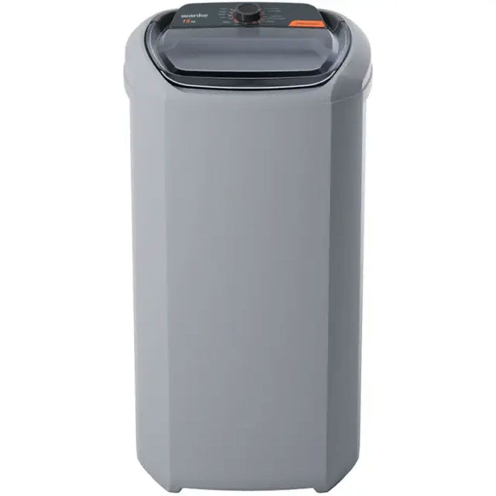 Lavadora de Roupa 15 Kg Prata Premium Plus Wanke - 110v