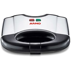 Sanduicheira Compacta Arno Inox Antiaderente 700W SACS Design Moderno Compacta