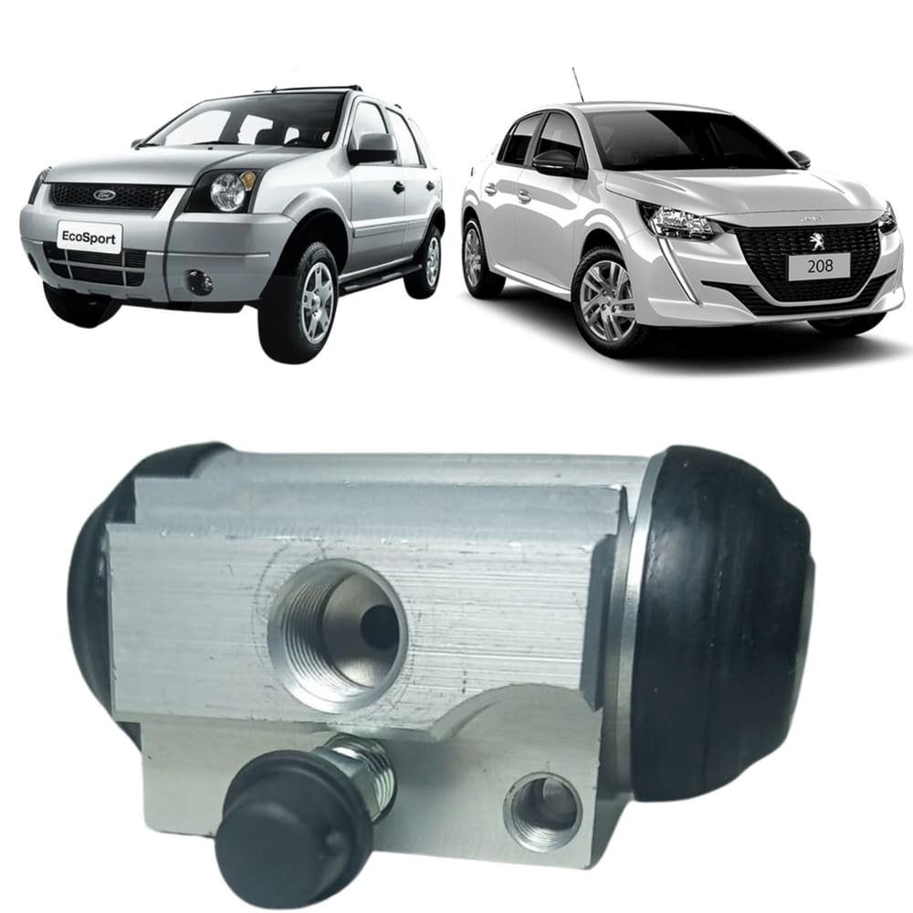 Cilindro Roda Traseiro Controil Peugeot 208 2013 A 2024