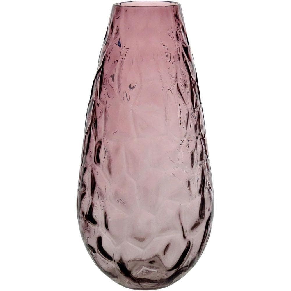 Orium Vaso 36X18X18Cm Vidro Rosa