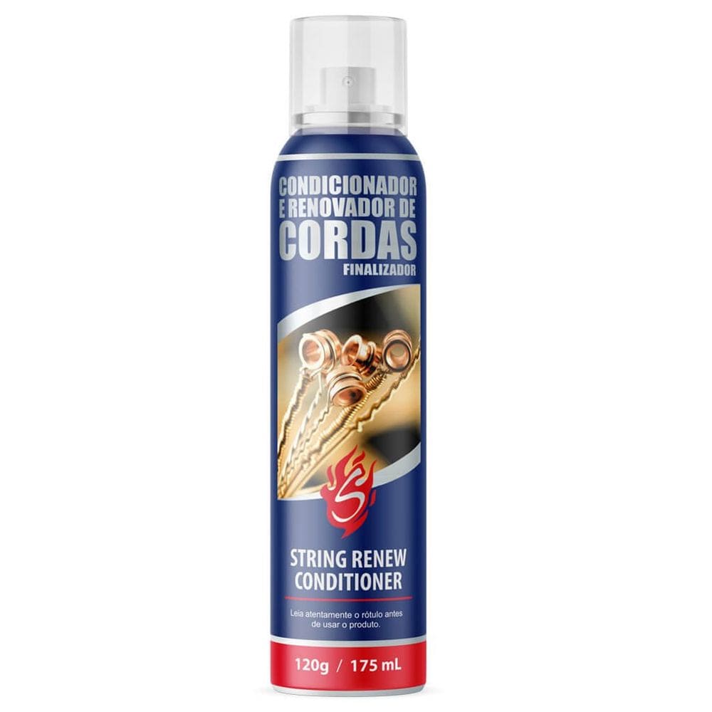 Limpador De Cordas Guitarra Baixo Violão Solez Lccs 2 Spray