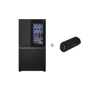 Combo Geladeira Smart LG Inverter Side by Side InstaView 220V + Caixa de Som XBOOM XG7S