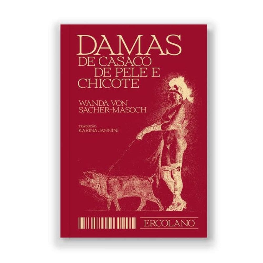 Damas De Casaco De Pele E Chicote