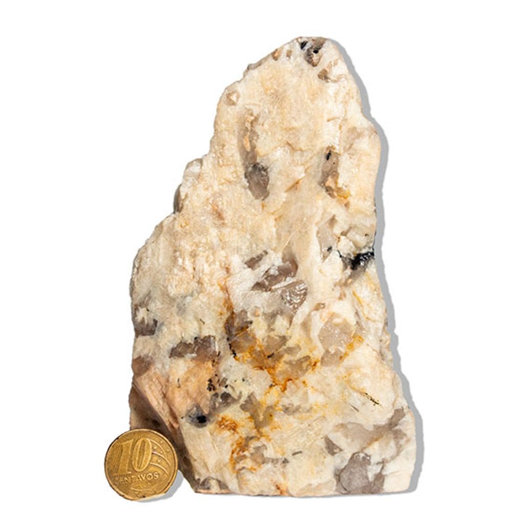 01 Turmalina Preta no Feldspato Pé Serrado 0,5 a 1Kg Tipo C