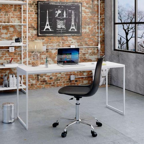 Escrivaninha Studio Branca 150 cm - Branco