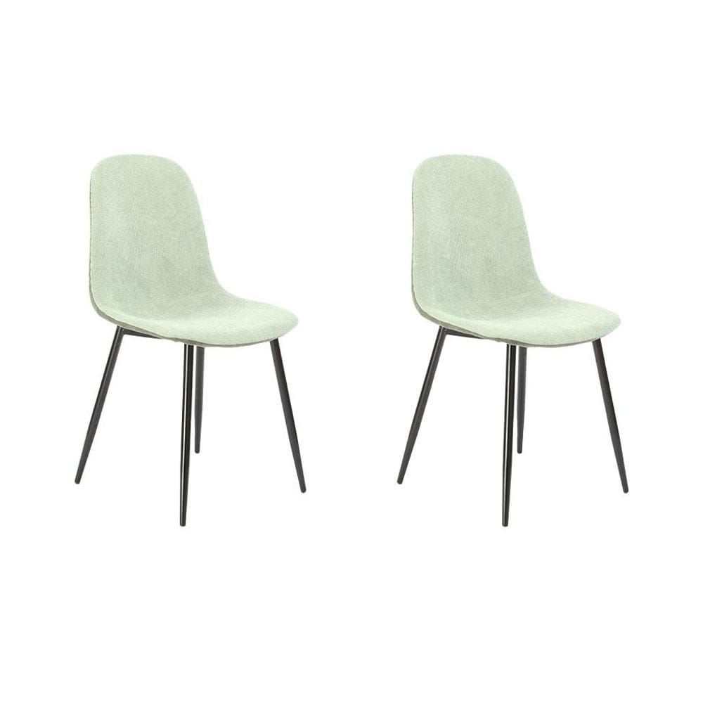 Conjunto com 2 Cadeiras Sindy Verde