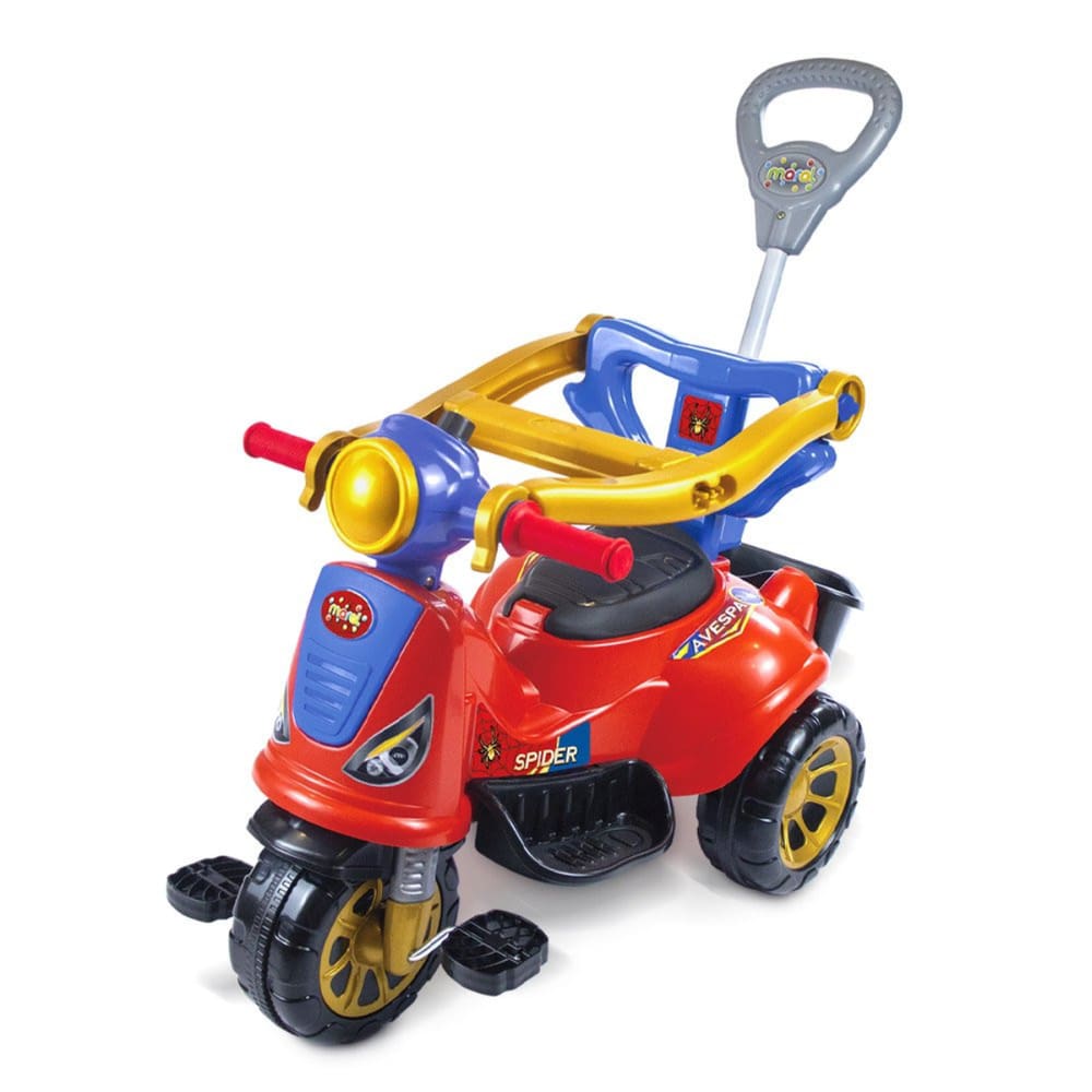 Triciclo Infantil Andador De Passeio com Pedal com Protecao Casas Bahia