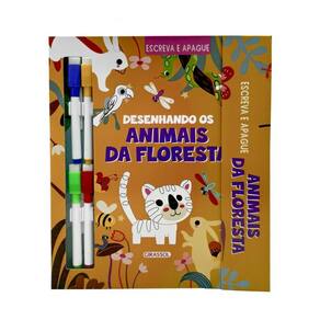 Escreva e Apague: Desenhando os Animais da Floresta