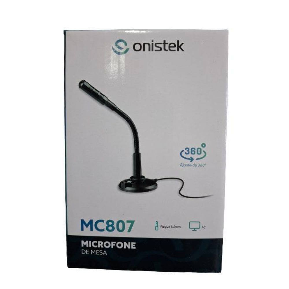Microfone De Mesa, Otima Qualidade,Otimo Desempenho.