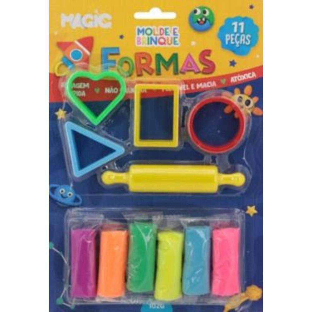 Molde E Brinque 11 Pecas - Formas