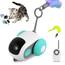 Brinquedo de Gato Felino Pet Carrinho Controle USB Bateria Recarregavel Interativo Entretenimento Diversao - Único