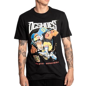 Camiseta DC Shoes Bull Run SM25 Masculina Preto