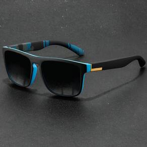 Óculos De Sol Masculino Clássico Quadrado Vintage Com Proteção 400UV - Omg