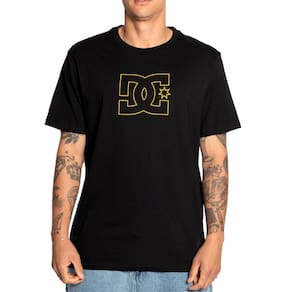 Camiseta DC Shoes DC Outline Star SM25 Masculina Preto