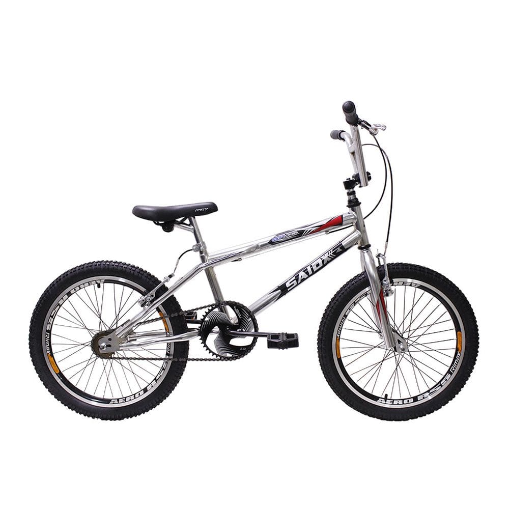 Bicicleta Aro 20 Infantil Bike Bmx Cross Freestyle Cromada