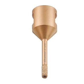Serra Copo Diamantada 6mm para Esmerilhadeira com Rosca M14 Cortag