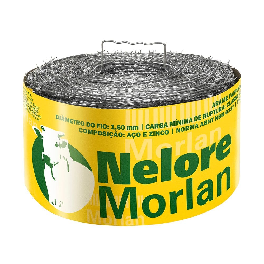 Arame Farpado Nelore 500 Metros Morlan