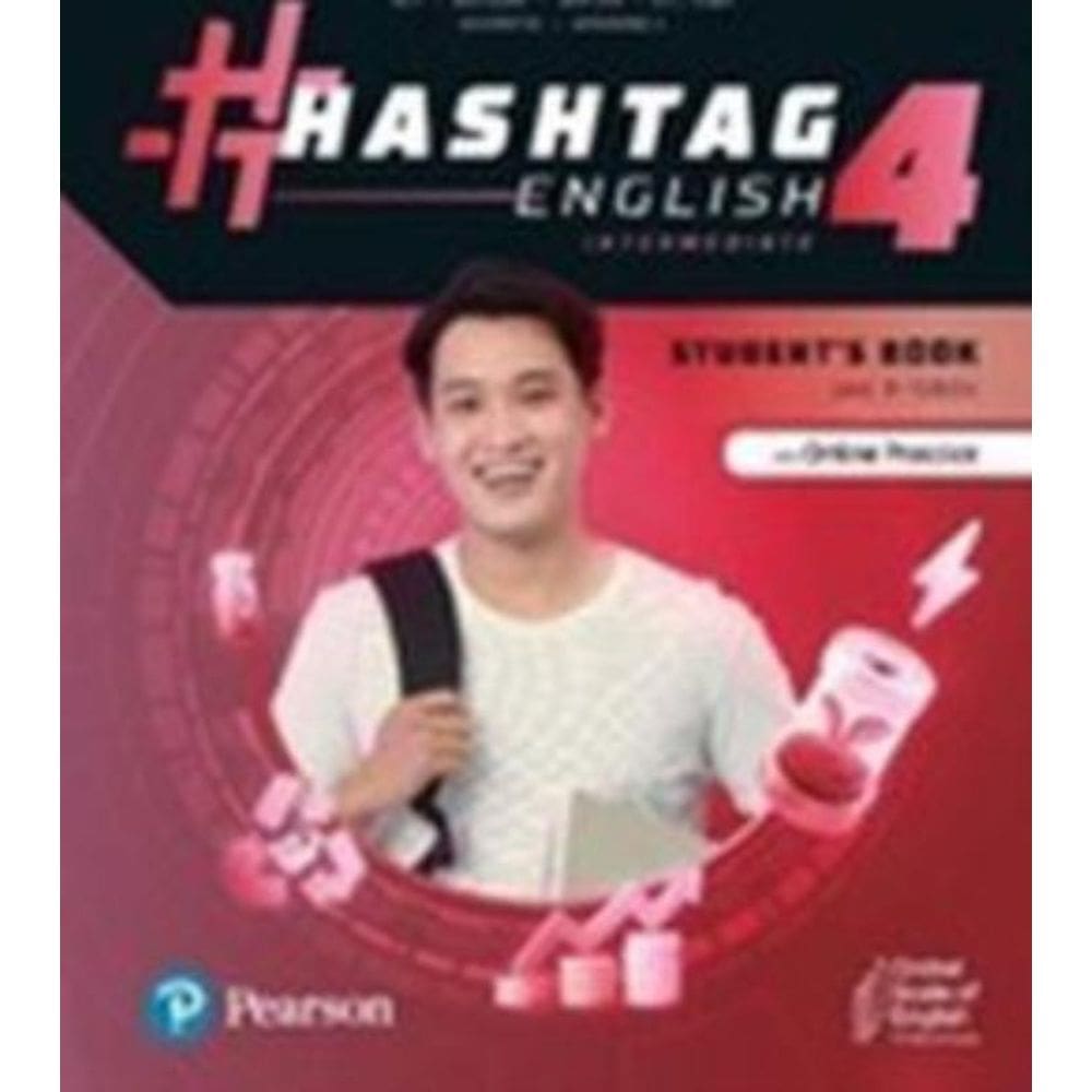 Hashtag English 4 Sb And  With Online Practice And Language Booster