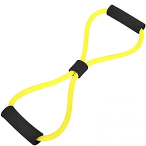 Kit 2 Elásticos Extensor Versátil para Exercícios Fitness Academia Malhação Alongamento Pilates Fisioterapia