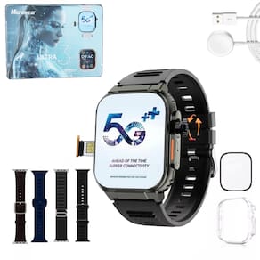 Smartwatch Ultra 3 Ai Android Chip 5g Câmera Wi-fi GPS NFC
