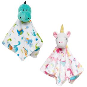 Naninha Bebê com Pelúcia Soninho Textura Macia BPA Free Hipoalégica Buba